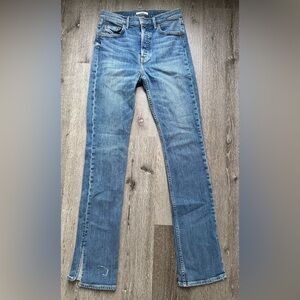 GRLFRND Natalia Jeans MA Belle Amie Medium Wash 34" Inseam Size 28 USA
